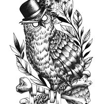 My project for course: Blackwork Tattoo Design. Projekt z dziedziny Trad, c, jna ilustracja, Ilustracja c, frowa i Projektowanie tatuaż użytkownika Leonardo Ley - 01.10.2023