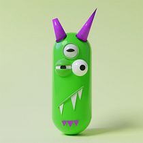 My project for course: Kawaii Character Creation in 3D with Blender. Een project van Traditionele illustratie, Ontwerp van personages, Digitale illustratie,  3D-modellering y Manga van Ahmed Ibrahim - 01.10.2023