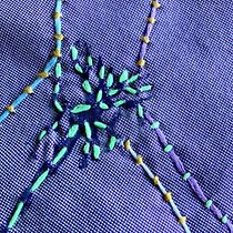conexiones. Un projet de Broderie, Art textile, DIY, Upc, cling , et Design textile de gemma canal paredes - 01.10.2023