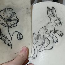 Meu projeto do curso: Introdução a tatuagem com estilo gravura. Un proyecto de Diseño de tatuajes de Nelísio Zanchetta - 01.10.2023