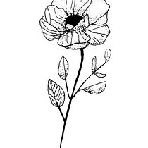 My project for course: Blackwork Tattoo Design. Projekt z dziedziny Trad, c, jna ilustracja, Ilustracja c, frowa i Projektowanie tatuaż użytkownika Olga Van Britsom - 01.10.2023
