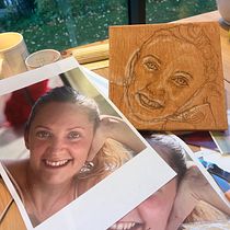 My project for course: Portrait Painting with Oil: Explore Light and Shade. Fine Arts, Painting, and Oil Painting project by Petra Vieweg - 10.03.2023