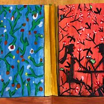 Meu projeto do curso: Caderno criativo: explore seu processo de ilustração . Traditional illustration, Sketching, Creativit, Drawing, Watercolor Painting, Sketchbook, and Gouache Painting project by Patrícia Mertzig - 08.15.2023