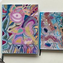 Mi proyecto del curso: Diseño y encuadernación de sketchbooks. Un proyecto de Ilustración tradicional, Artesanía, Encuadernación, DIY y Sketchbook de Yoanna Eissler - 02.10.2023