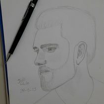 Meu projeto do curso: Caderno de retratos: explore o rosto humano. Sketching, Drawing, Portrait Drawing, Artistic Drawing, and Sketchbook project by João Paulo Soares Pinheiro - 10.02.2023