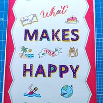 Mi proyecto del curso: Lettering creativo: dibuja palabras con estilo. Lettering, H, and Lettering project by Lourdes Gallardo C - 10.02.2023