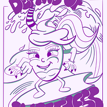 Meu projeto do curso: Ilustração digital aplicada à produtos. Ilustração tradicional, Design gráfico e Ilustração digital projeto de Lariana Basilio - 03.01.2023