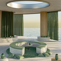 Mi proyecto del curso: ArchViz de interiores: crea diseños 3D surrealistas con Blender. Un projet de Architecture, Architecture d'intérieur, Architecture numérique , et ArchVIZ de Cristian Ismael Reynoso Sánchez - 02.10.2023