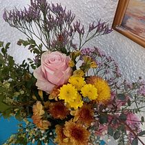 Mi proyecto del curso: Diseño de arreglos con flores de temporada. Design de interiores, Paisagismo, Decoração de interiores, DIY, e Design floral e vegetal projeto de Pilar Aldunate - 01.10.2023