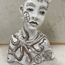My project for course: Introduction to Clay Figurative Sculpture. Artes plásticas, e Escultura projeto de tamara_wascovich - 03.10.2023