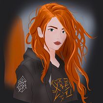 My project for course: Cartoon-Style Character Portraits with Procreate. Character Design, Digital Illustration, Digital Drawing, and Digital Painting project by genaellet - 10.03.2023