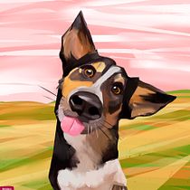 Mein Abschlussprojekt für den Kurs: Karikaturen zeichnen mit Infinite Painter. Un projet de Illustration traditionnelle et Illustration numérique de doreen.albrecht - 03.10.2023