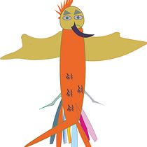 Mi proyecto del curso: Diseño de personajes vectoriales para principiantes. Projekt z dziedziny Trad, c, jna ilustracja, Projektowanie postaci, Grafika wektorowa,  R i sunek użytkownika Gloria Candioti - 23.09.2023