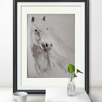 Mi proyecto del curso: Retratos expresivos de animales en acuarela. Ilustração tradicional, Pintura em aquarela, Desenho realista e Ilustração naturalista projeto de Judith Valle Jiménez - 03.10.2023
