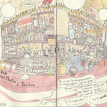 Urban sketching : exprimez votre univers sous une nouvelle perspective. Un projet de Illustration traditionnelle, Esquisse , Dessin, Aquarelle, Illustration architecturale , et Carnet de croquis de Canelle - 02.10.2023