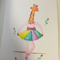My project for course: Imaginative Character Illustration with Watercolor. Character Design, Painting, Drawing, Watercolor Painting, and Children's Illustration project by Donna Pharis - 10.04.2023