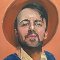 Self Portrait - Final Project. Fine Arts, Painting, and Oil Painting project by David Andersen - 10.04.2023