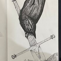 Mi proyecto del curso: Ilustración realista de pájaros con elementos creativos. Pencil Drawing, Drawing, Ink Illustration, and Naturalistic Illustration project by Joaquín Góngora Pedrero - 09.29.2023