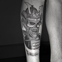 Mi proyecto del curso: Samurai. Projekt z dziedziny Projektowanie tatuaż,  R, sunek, R i sunek ołówkiem użytkownika Edgar Rojas - 04.10.2023