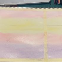 My project for course: Atmospheric Landscapes in Watercolor  Ein Projekt aus dem Bereich Bildende Künste, Malerei und Aquarellmalerei von allyhk - 04.10.2023