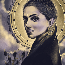Mon projet du cours : Portraits fantaisistes sur Procreate Ein Projekt aus dem Bereich Traditionelle Illustration, Digitale Illustration und Digitale Malerei von fredrubio74 - 04.10.2023