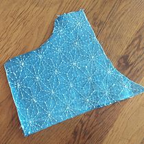 Mi proyecto del curso: Introducción al bordado japonés sashiko. Un projet de Broderie, Art textile, DIY, Upc, cling , et Design textile de ralitsa.nenova - 04.10.2023