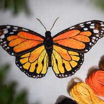 Mój projekt z kursu: Techniki haftu realistycznego. Traditional illustration, Embroider, and Textile Design project by Patrycja Skupińska - 10.04.2023