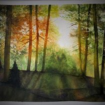 Mi proyecto del curso: Paisajes de ensueño con acuarela: plasma la luz. Un projet de Peinture , et Aquarelle de Laura Guillén - 01.10.2023