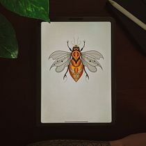 Meu projeto do curso: Design de tatuagem com efeitos dourados no Procreate. Ilustração tradicional, Ilustração digital, e Desenho de tatuagens projeto de mttattooer - 04.10.2023