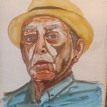 Mi proyecto del curso: Retrato en acuarela a partir de una fotografía. Traditional illustration, Watercolor Painting, and Portrait Drawing project by Javier Bragado - 10.06.2023
