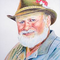 My project for course: Vibrant Portrait Drawing with Colored Pencils. Drawing, Portrait Drawing, Sketchbook, and Colored Pencil Drawing project by Quwatha Valentine - 10.06.2023