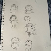 Mi proyecto del curso: Creación de personajes kawaii en 3D con Blender. Een project van Traditionele illustratie, Ontwerp van personages, Digitale illustratie,  3D-modellering y Manga van Luisa Lujan - 06.10.2023