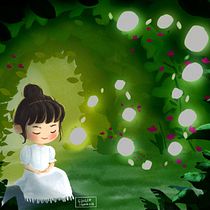 My project for course: Fantastical Illustrations with Procreate. Traditional illustration, Digital Illustration, and Digital Drawing project by Saisiri Saengphayap - 10.06.2023