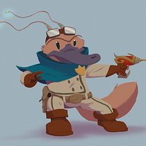 Il mio progetto del corso: Character design con Procreate: crea personaggi di fantasia Ein Projekt aus dem Bereich Design von Figuren, Digitale Illustration, Digitale Zeichnung und Digitale Malerei von Francesco Ramilli - 06.10.2023