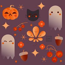 My project for course: Stylized Vector Illustration with Color and Character. Een project van Traditionele illustratie, Grafisch ontwerp, Vectorillustratie y Digitale illustratie van Celina Górska - 06.10.2023