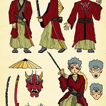 Meu projeto do curso: Desenho de personagens mangá do zero. Traditional illustration, Character Design, Comic, Pencil Drawing, Drawing, and Manga project by felipelcfreire - 10.06.2023