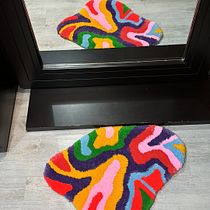 Mi proyecto del curso: Técnica tufting para la creación de alfombras. Un projet de Artisanat, Décoration, Art textile, DIY , et Design textile de Brandon Toledo - 07.10.2023