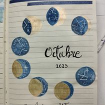 Mi proyecto del curso: Diseño de un bullet journal ilustrado desde cero. Een project van Craft, Aquarelschilderen, DIY, Management En Productiviteit y Business van Monica Ruiz - 07.10.2023