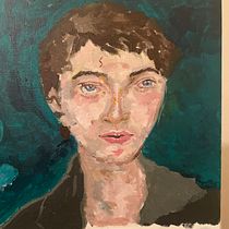 My project for course: Portrait Painting with Oil: Explore Light and Shade. Fine Arts, Painting, and Oil Painting project by tbyjxsgnfq - 10.07.2023