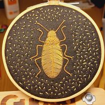my little bug. Un projet de Broderie , et Art textile de carla seixas - 06.10.2023