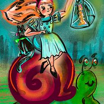 My project for course: Children’s Illustration with Procreate: Paint Magical Scenes. Ilustração digital, Ilustração infantil, Pintura digital, e Álbum ilustrado projeto de Carla Botha - 08.10.2023