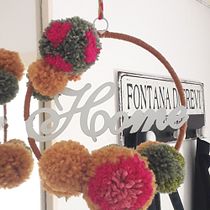 Mi proyecto del curso: Diseño y creación de pompones. Artesanato, Decoração de interiores, DIY, e Design têxtil projeto de Marta Ciurana - 08.10.2023