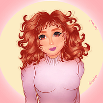 Meu projeto do curso: Retrato de personagens femininas com Procreate. Projekt z dziedziny Trad, c, jna ilustracja, Ilustracja c, frowa, R, sunek c i frow użytkownika Lyseé Affonso - 09.10.2023