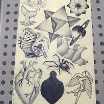 Mi proyecto del curso: Tatuaje para principiantes. Tattoo Design project by Jefri Rosero - 10.08.2023