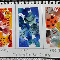 Meu projeto do curso: Criação de paletas de cores com aquarela. Ilustração tradicional, Artes plásticas, Pintura, Pintura em aquarela, e Teoria da cor projeto de Fernanda Coiado - 02.11.2023