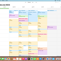 Mi proyecto del curso: Organización de agenda: gestiona tu tiempo y energía. Un proyecto de Consultoría creativa, Gestión del diseño, Marketing, Gestión y productividad							 de clauob91 - 09.10.2023
