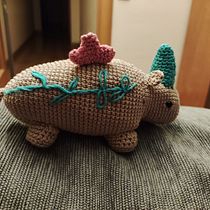 Mi proyecto del curso: Diseño y creación de amigurumis. Un projet de Artisanat, Art textile, DIY, Crochet, Amigurumi , et Design textile de Araceli - 09.10.2023