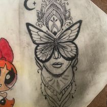 Meu projeto do curso: Tatuagem para principiantes. Tattoo Design project by welington giovani bueno de almeida - 10.09.2023