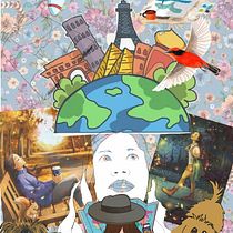 Mi proyecto del curso: Ilustración de historias con papel. Traditional illustration, Collage, Paper Craft, Children's Illustration, Creating with Kids, and Narrative project by Sandra Martinez - 10.09.2023