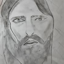 Meu projeto do curso: Retrato realista com lápis grafite. Un progetto di Illustrazione tradizionale, Belle arti, Bozzetti, Disegno a matita, Disegno, Disegno di ritratti, Disegno realistico, Disegno artistico e Disegno anatomico di Joao Victor - 09.10.2023